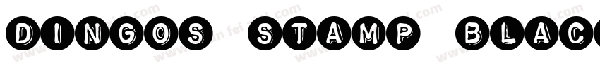 Dingos Stamp Black字体转换